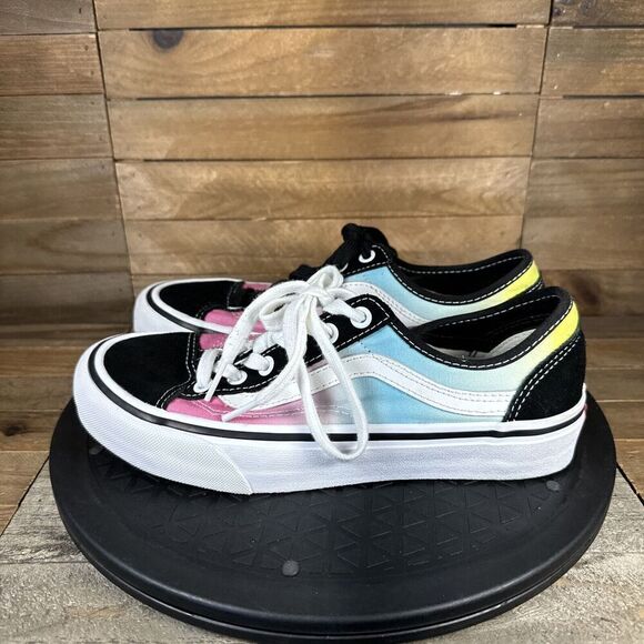 Vans Style 36 Womens Size 7 Ombre Rainbow Skate Lace Up Shoes Sneakers - Picture 3 of 10